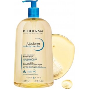 Bioderma Atoderm Huile De Douche dušo aliejus 1000 ml