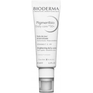 Bioderma Pigmentbio Daily Care Spf50+ procedūra 40ml