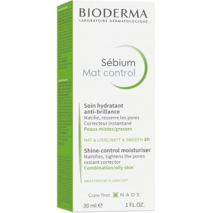 Bioderma Sebium Mat Control veido kremas 30 ml