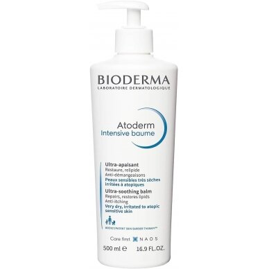 Bioderma Atoderm Ultra Soothing kūno balzamas 500 ml