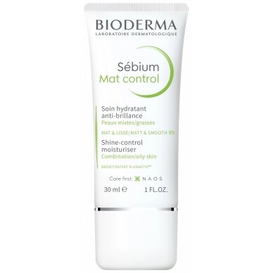 Bioderma Sebium Mat Control veido kremas 30 ml