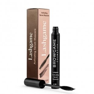 BROWGAME LASHGAME – ENHANCING MASCARA augimą skatinantis blakstienų tušas, 6 ml