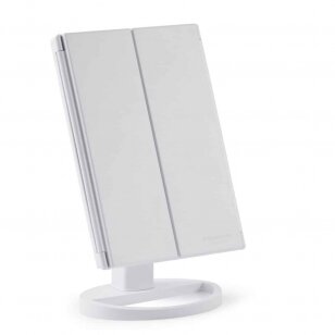 BROWGAME ORIGINAL TRI FOLDED LIGHTED MIRROR originalus kosmetinis sulankstomas veidrodis su LED apšvietimu