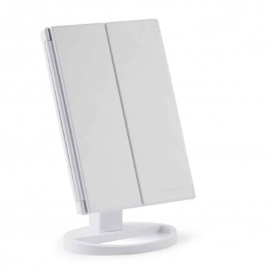 BROWGAME ORIGINAL TRI FOLDED LIGHTED MIRROR originalus kosmetinis sulankstomas veidrodis su LED apšvietimu 1