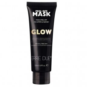 ERRE DUE PEEL-OFF MASK GLOW светящаяся отшелушивающая маска для лица, 50 мл