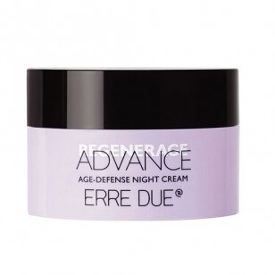 ERRE DUE AGE DEFENCE NIGHT CREAM stangrinantis naktinis veido kremas, 50ml