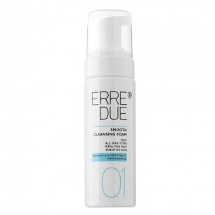 ERRE DUE SMOOTH CLEANSING FOAM valomosios putos, 150 ml