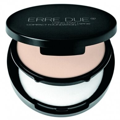 ERRE DUE Bare LONG-STAY COMPACT FOUNDATION SPF30 Nr. 601 kompaktinis makiažo pagrindas