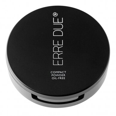 ERRE DUE COMPACT POWDER OIL-FREE Nr. 201 kompaktinė pudra 2