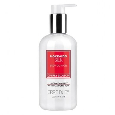 ERRE DUE HOKKAIDO SILK BODY OIL IN GEL gelinis kūno aliejus, 300 ml