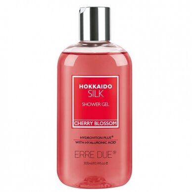 ERRE DUE HOKKAIDO SILK SHOWER GEL dušo gelis, 300 ml