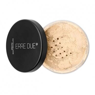 ERRE DUE MATTIFYING LOOSE POWDER № 01 матирующая рассыпчатая пудра, 24 мл 1