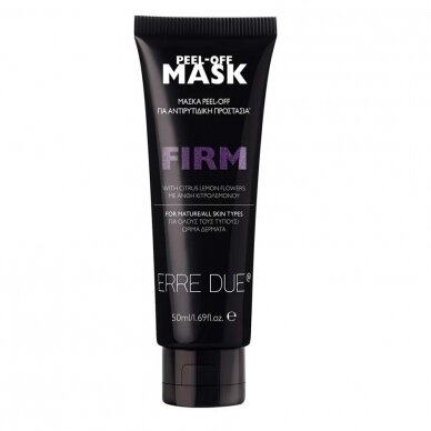 ERRE DUE PEEL-OFF MASK FIRM укрепляющая отшелушивающая маска для лица, 50 мл