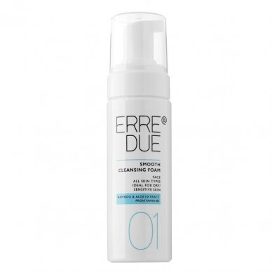 ERRE DUE SMOOTH CLEANSING FOAM очищающая пенка, 150 мл