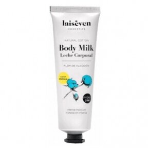 LAISEVEN BODY MILK NATURAL COTTON крем для тела, обогащенный экстрактом натурального хлопка, 75 мл