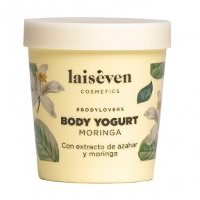 LAISEVEN BODY YOGURT MORINGA увлажняющий крем для тела с экстрактом моринги, 300 мл