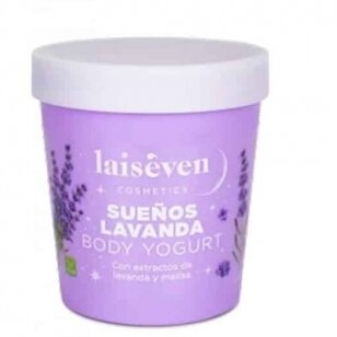 LAISEVEN BODY YOGURT LAVENDER drėkinamasis kūno kremas levandų kvapo, 300 ml