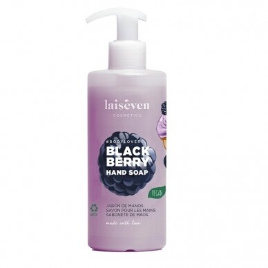 LAISEVEN HAND SOAP BLACKBERRY & BEAUTY skystas rankų muilas gervuogių kvapo, 400 ml