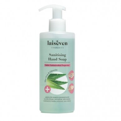 LAISEVEN HAND SOAP SANITISING skystas rankų muilas aloe vera kvapo, 400 ml