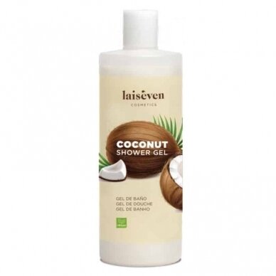 LAISEVEN SHOWER GEL COCONUT гель для душа с ароматом кокоса, 750 мл