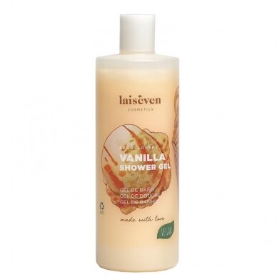 LAISEVEN SHOWER GEL VANILLA dušo gelis vanilės kvapo, 750 ml