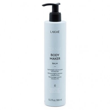 Lakme Tkn Retail Pack Body Maker: шампунь 300 мл + кондиционер 300 мл + дымка 300 мл 1