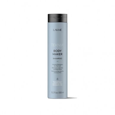 Lakme Tkn Retail Pack Body Maker: šampūnas 300 ml + balzamas 300 ml + dulksna 300 ml 3