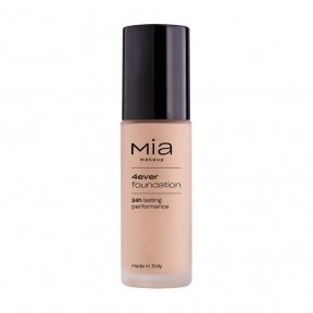 MIA MAKEUP 4EVER FLUID FOUNDATION 02 MEDIUM NUDE тональная основа длительного действия 30 мл