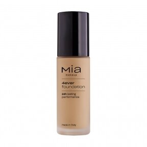 MIA MAKEUP 4EVER FLUID FOUNDATION 04 CINNAMON тональная основа длительного действия 30 мл