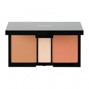 MIA MAKEUP GLAM FACE PALETTE LIGHT контурная палитра, 2 x 8 г, 1 x 5 г