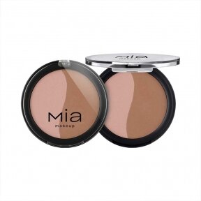 MIA MAKEUP PRETTY FACE BLUSH BROWNIZER румяна, 7 г