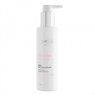 MIA MAKEUP CLEANSE MY DAY 3 IN 1 gelinis valomasis veido prausiklis, 200 ml