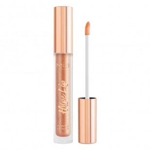 MIA MAKEUP HYPE LIP PLUMPING LIP GLOSS 08 DISCO PEACH putlinamasis lūpų blizgis 4,7 ml