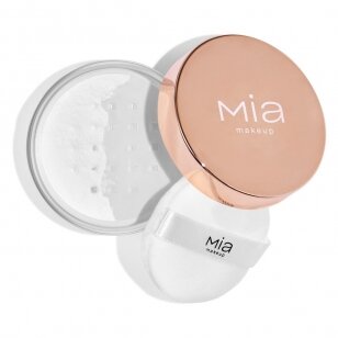 MIA MAKEUP LOOSE POWDER WHITE mineralinė biri pudra, 10 g