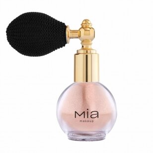 MIA MAKEUP SPARKLING POWDER PINK švytėjimą suteikianti purškiama pudra, 5 g