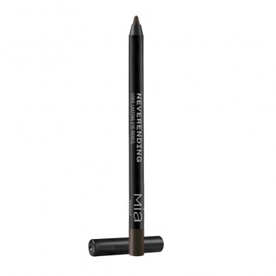 MIA MAKEUP EYE PENCIL NEVERENDING ANTRACYTE ilgai išliekantis akių pieštukas 6 g