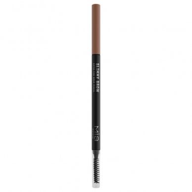 MIA MAKEUP SLIMMY BROW 01 BLONDE itin plonas antakių pieštukas, 30 ml 1