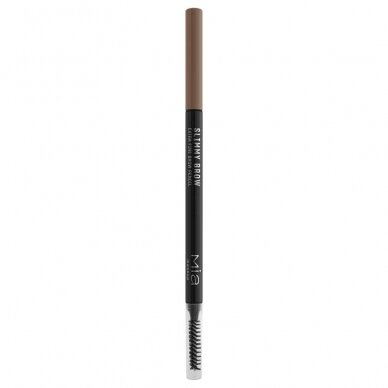 MIA MAKEUP SLIMMY BROW 02 TAUPE ультратонкий карандаш для бровей, 30 мл 1