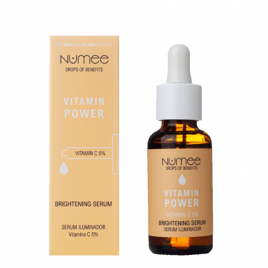 NUMEE C DROPS OF BENEFITS VITAMIN POWER Осветляющая сыворотка с витамином, 30 мл 1