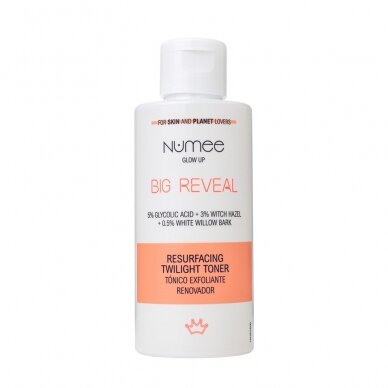 NUMEE GLOW UP BIG REVEAL RESURFACING TWILIGHT tonikas, 150 ml