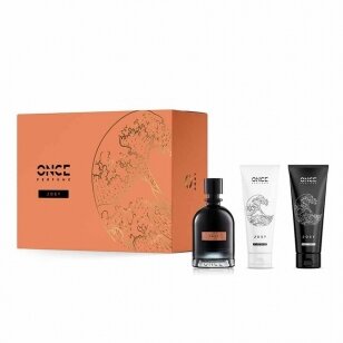 ONCE JOSY EDP kvepalų rinkinys, 100ml + ONCE dušo gelis 100ml + ONCE kūno pienelis 100ml