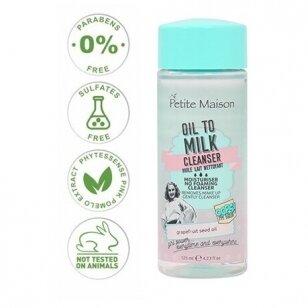 PETITE MAISON OIL TO MILK veido valiklis, 125 ml