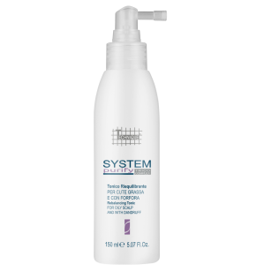 TECHNIQUE SYSTEM PURIFY REBALANCING TONIC atkuriamasis tonikas nuo pleiskanų riebiai galvos odai, 150 ml