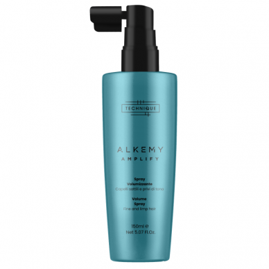 TECHNIQUE ALKEMY AMPLIFY VOLUMISING SPRAY apimties suteikiantis purškiklis plaukams, 150 ml