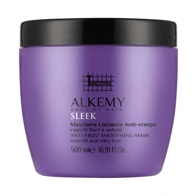 TECHNIQUE ALKEMY SLEEK glotninanti ir apsauganti kaukė plaukams, 500 ml