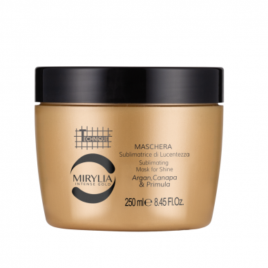 TECHNIQUE MIRYLIA INTENSE GOLD atkuriamoji plaukų kaukė, 250 ml 1