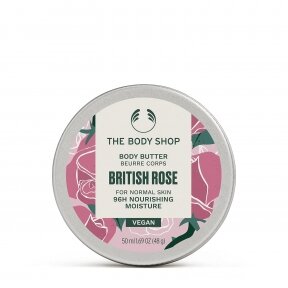 The Body Shop British Rose Масло для тела 50 мл