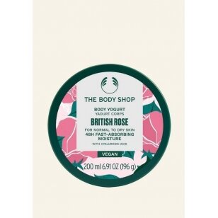 The Body Shop British Rose kūno jogurtas 200 ml