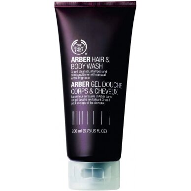 The Body Shop Arber plaukų ir kūno prausiklis 200 ml