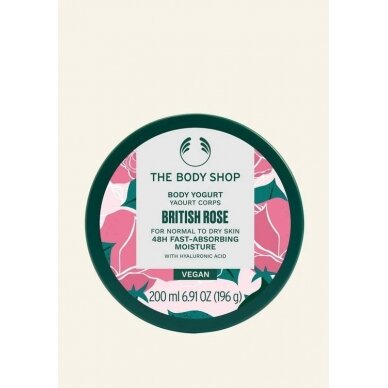 The Body Shop British Rose Йогурт для тела 200 мл 1